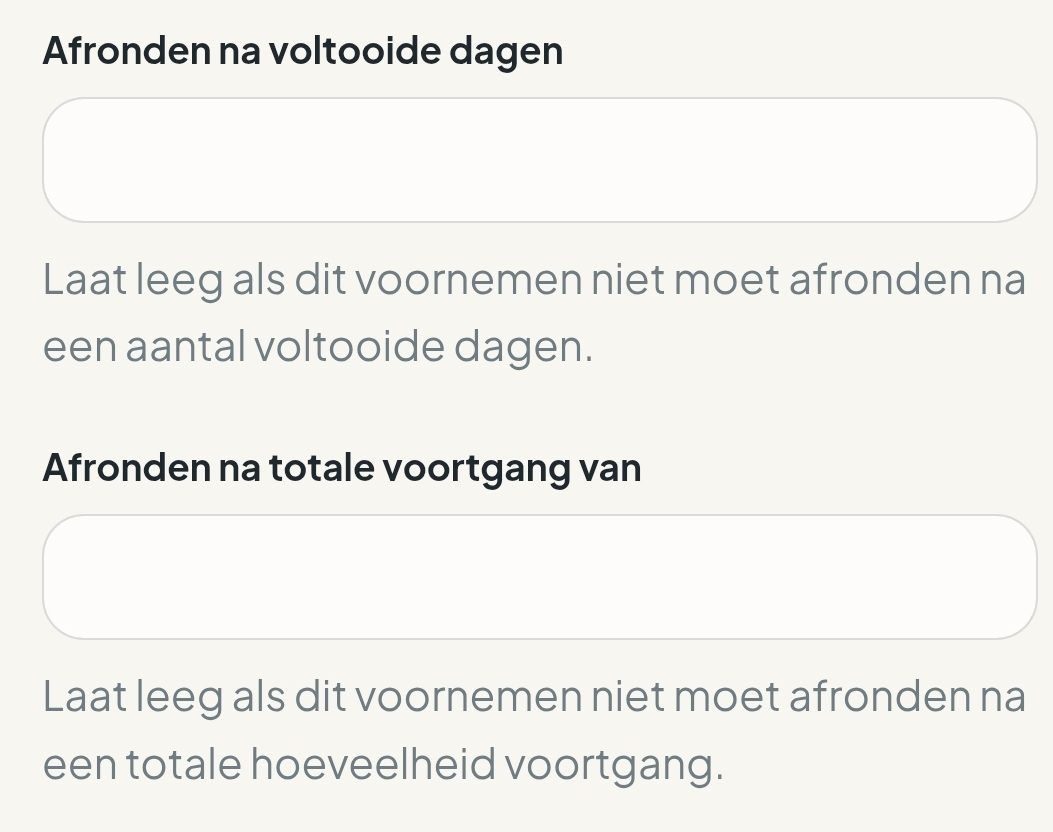 Een to-do instellen
